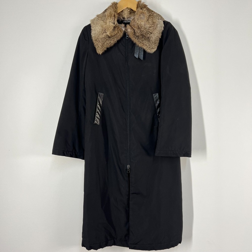 Vintage Mackage Long Coat w/Fur Collar P/S -